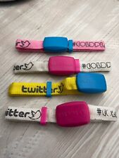 Coldplay Mylo Xyloto Tour Wristbands - 2012 Xyloband Wristbands x4