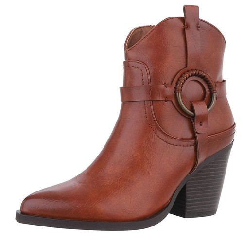 Used look ladies cowboy - , boots