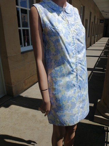 Vintage 1960s sleeveless white