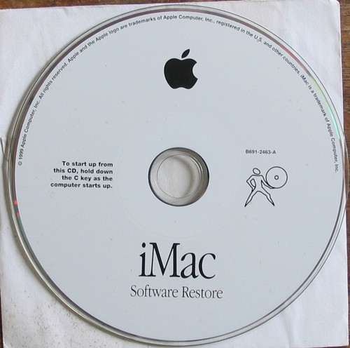Apple imac software restore - imac,