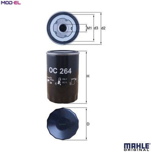 Oil filter 264 for vw - oil,