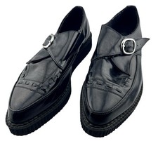 T.U.K. Black Shoes Platform