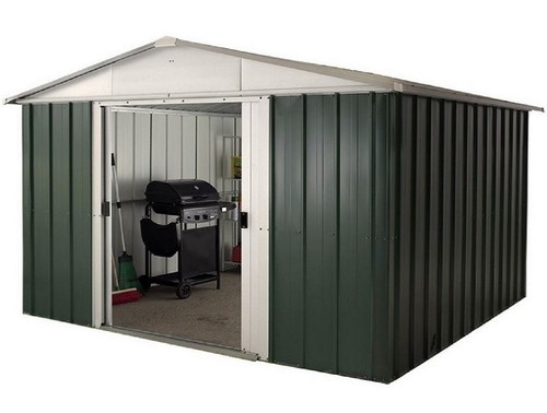 Yardmaster 10x8 metal garden - metal,