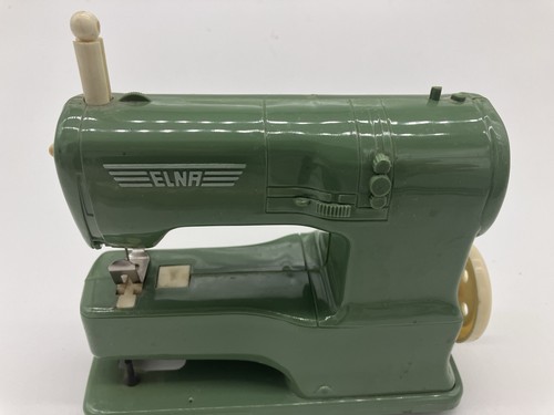 Vintage green elna toy mini - green,