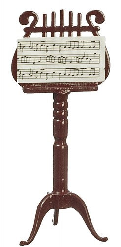 Dolls house harp lyre - house,