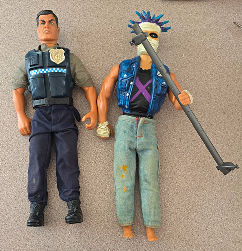 Lot action figures police - lot, 2