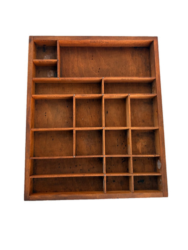 Small antique wooden - small,