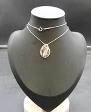 Tiffany & Co. Elsa Peretti Madonna Necklace Sterling Silver 925 with Box