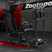 Zootopo Aluminum Alloy Racing Simulator Cockpit Or Seat Fit Logitech G923 G920