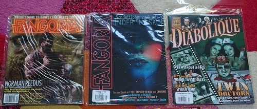 Horror magazines job lot - job,