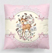 Pink Cottagecore Bambi Deer