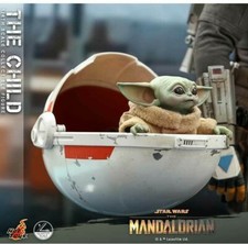 Star Wars Mandalorian The Child Grogu 1:4 Action Figure Hot Toys Sideshow QS018