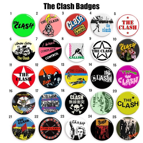 The clash badges - the,