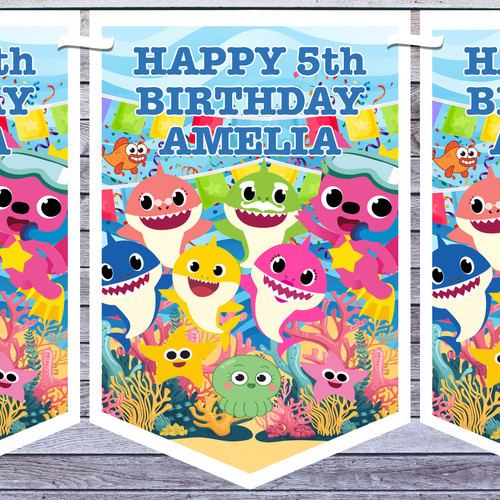 Baby shark personalised - baby,