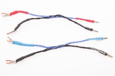 Kimber Kable jumper cables, banana to spade connections