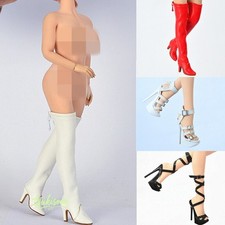 High Heels Shoes Boots 1:6 Scale Model for 12" Female Figure Body Toys