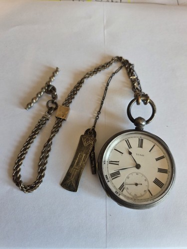 Waltham key wind coin - bb,