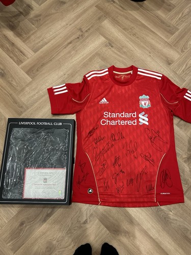 Rare liverpool signed 2012 - rare,