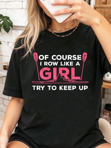 100 cotton funny rowing - rowing, for