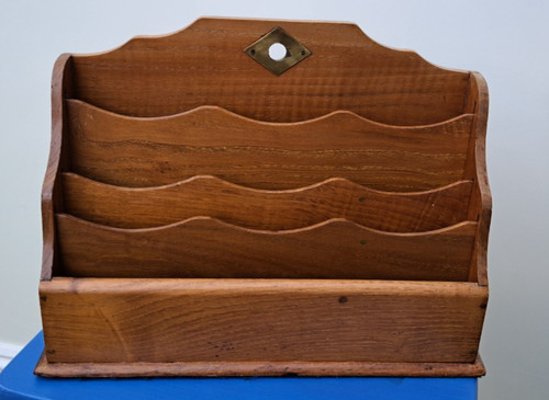Vintage letter rack - , wall