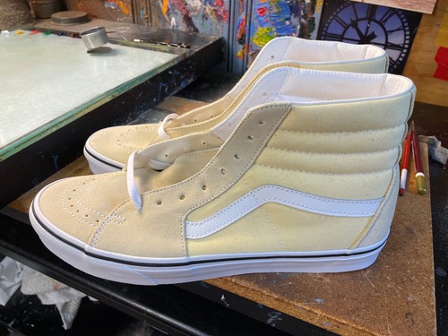 Vans sk8 vanilla custard - vanilla,