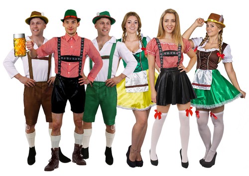 Adults bavarian costumes - adults,