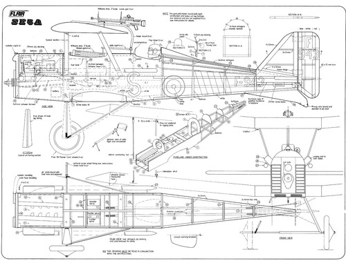 Se5 semi scale plan - scale, r/c
