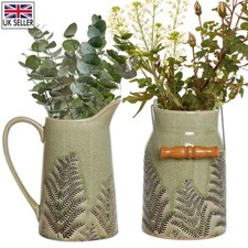 Ceramic Garden Pitcher Jug