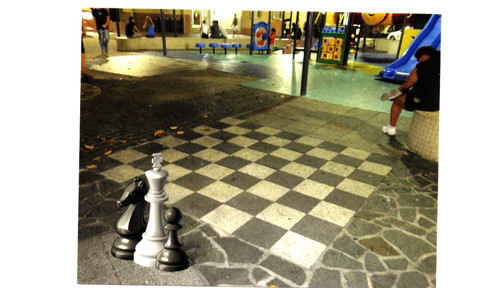 Giant chess boards - giant, in