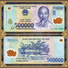 Million vietnamese dong - 1,