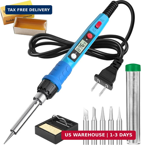 Soldering iron kit 80w 110v - iron,