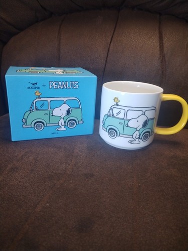 Snoopy happy camper mug - snoopy, tea