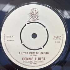 Donnie Elbert - A Little Piece Of Leather / Down Home Blues (7")