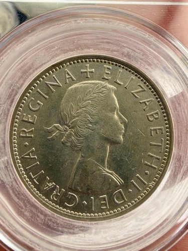 1960 british half crown - british,