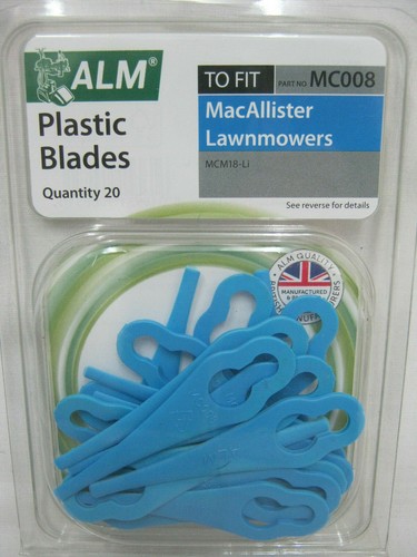 Alm plastic blades fit - blades,
