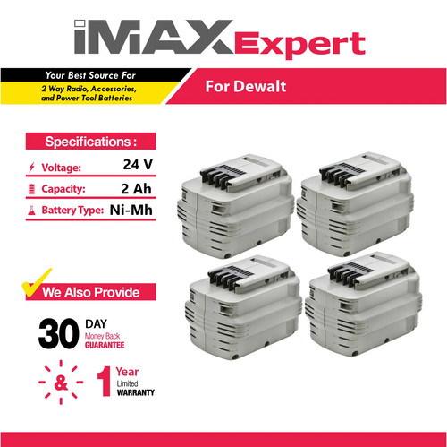 24v 2ah nimh battery - 4x,