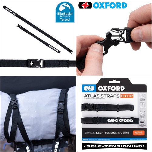 Oxford atlas clip - oxford, motorcycle