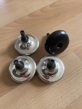 Chrome Effect Furniture Glides Feet