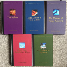 Agatha Christie Collection 5x Hardback Crime Mystery Book Bundle Planet Three #2