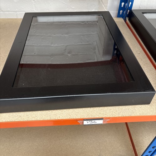 Menu display box black - display, a3