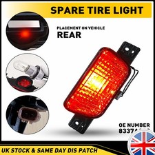 1x Spare Wheel Cover Rear Fog Lamp Light For Mitsubishi Pajero V97 V98 8337A068