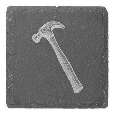 4 x 'Hammer Side View ' 10cm