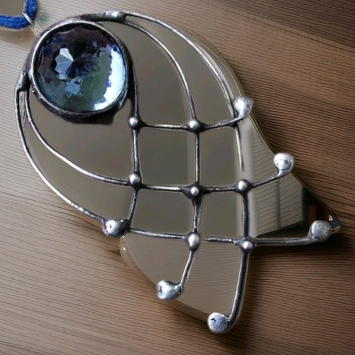 Hand crafted stained glass - hand,