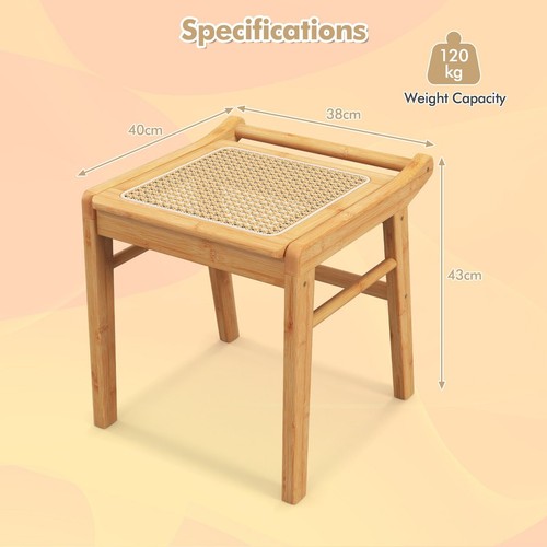 Bedroom bamboo stool makeup - bedroom,
