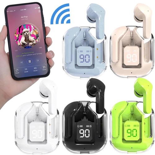 Tws wireless earbuds led - wireless,