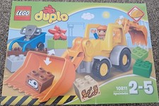 LEGO DUPLO Backhoe Loader Digger set 10811 age 2 to 5