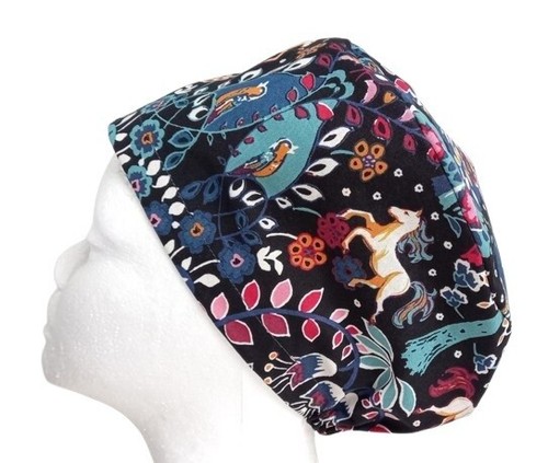 Enchanted forest scrub cap - enchanted,