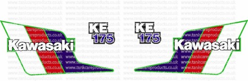 Kawasaki ke175 decals for - kawasaki,