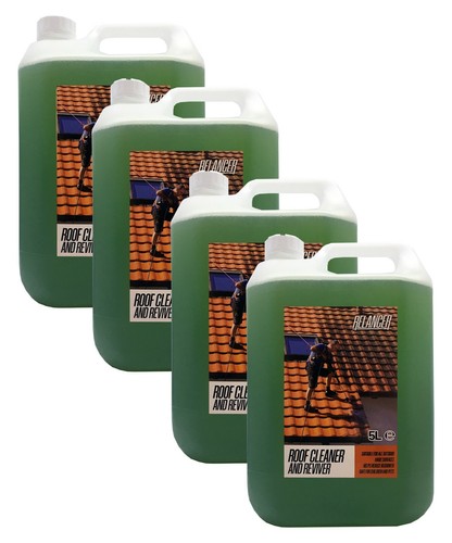 Roof cleaner and - roof,