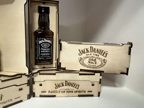 Wooden jack daniels mini 50ml - mini,